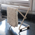 【日本COLLEND】桌上型鋼製垃圾袋架/抹布掛架-2色可選_2