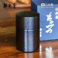 【日本新光堂】日本製純銅鎚目紋茶葉罐/茶筒-多色可選_2