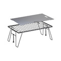 【日本squ+】VARIOUS SHELF＆TABLE可層疊鋼製網格摺疊桌(附桌板)_1