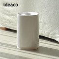 【日本ideaco】摩登圓形家用垃圾桶(附蓋)-6L-多色可選_6