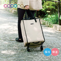 【日本cocoro】Cuire 輕量便攜保溫保冷摺疊購物車-30L-多色可選_2