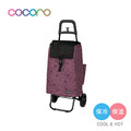 【日本cocoro】Grande 印花系列保溫保冷摺疊購物車-40L-多色可選_2