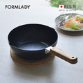 【日本FORMLADY】小泉誠 ambai日製原木柄深型鐵炒鍋-20cm_2