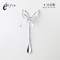 【日本高桑金屬】日製蝴蝶造型鑽飾不鏽鋼攪拌匙-2入-多色可選_4