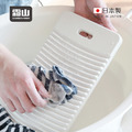 【日本霜山】日本製輕便型迷你洗衣板_2