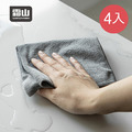 【日本霜山】超細纖維極吸水無痕廚房抹布-4條入-多色可選_2