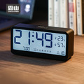 【日本霜山】多功能桌上型溫溼度電子鐘 (貪睡鬧鐘/夜光鬧鐘)-多色可選_3