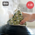 【日本霜山】布藝隔熱防燙三角鍋帽(大款)-多種花色可選_4