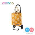 【日本cocoro】Hailey 印花系列保溫保冷摺疊購物車-22L-多色可選_2