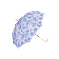 【日本霜山】水彩花卉8骨晴雨兩用長柄傘-多色可選_1