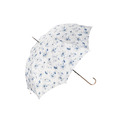 【日本霜山】水彩花卉8骨晴雨兩用長柄傘-多色可選_4