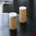 【日本ideaco】復古風奶玉玻璃杯2入組-210ml-多色可選