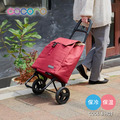【日本cocoro】PLAIN BASIC 保溫保冷摺疊購物車-25L-多色可選_2