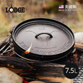 【美國LODGE】黃石公園系列 美國製鑄鐵深型荷蘭鍋(附提把)-7.5L_2