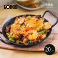 【美國LODGE】美國製高碳鋼雙耳平底煎鍋-20cm_2
