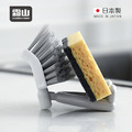 【日本霜山】日本製多功能可立式V型刷頭縫隙清潔刷