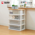 【日本天馬】日本製 55面寬木質頂版四層抽屜收納櫃-DIY
