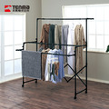 【日本天馬】PORISH 室內用摺疊伸縮晾曬架(附輪)-DIY