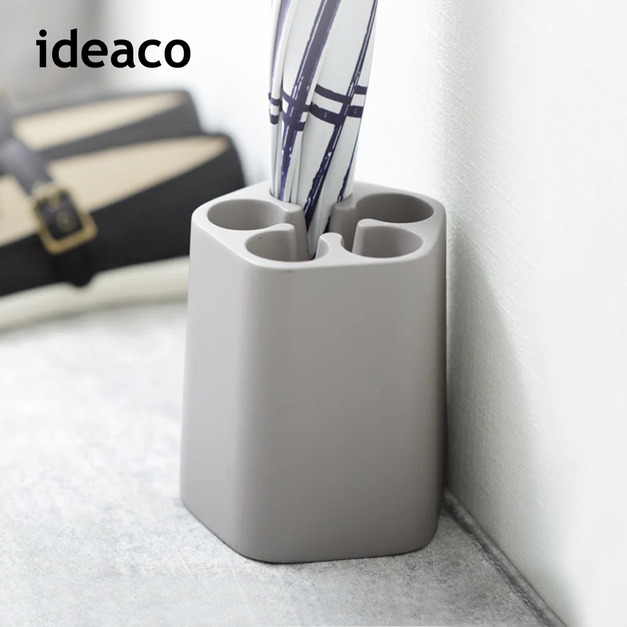 【日本ideaco】okura 秋葵造型5孔雨傘架-多色可選