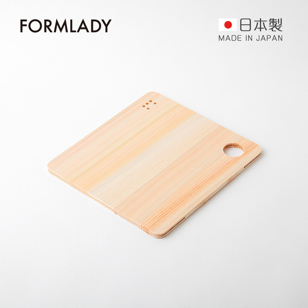 【日本FORMLADY】小泉誠 ambai X 土佐龍日製四萬十檜木砧板-長方形S