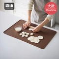 【日本霜山】長方形矽膠不沾黏揉麵墊(65x45cm)_2