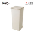 【日本岩谷Iwatani】kcud 日製方型彈蓋垃圾桶(附輪)-24L-多色可選_2