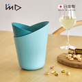 【日本岩谷Iwatani】ENOTS 日製鬱金香花瓣造型桌邊垃圾桶-1L-多色可選_3