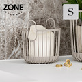 【丹麥ZONE】Inu 金屬置物籃(附提把)-S-多色可選_3