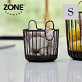 【丹麥ZONE】Inu 金屬置物籃(附提把)-S-多色可選