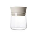 【日本霜山】負壓微真空耐熱玻璃儲物罐-500ml-3入-多色可選_1