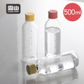 【日本霜山】隨行玻璃冷水瓶/運動水壺-500ml-多色可選