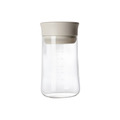 【日本霜山】負壓微真空耐熱玻璃儲物罐-800ml-3入-多色可選_3