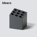 【日本ideaco】CUBE 砂岩9孔雨傘架-多色可選_2