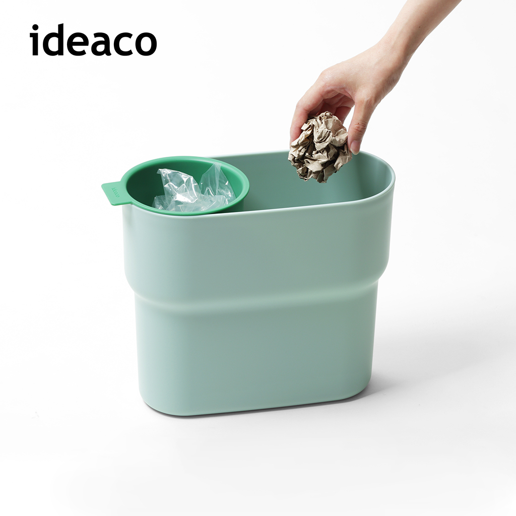 【日本ideaco】極簡風小型分類垃圾桶/收納桶-7L-多色可選