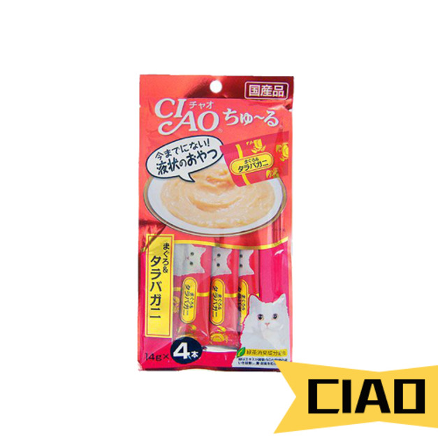 貓肉泥(鮪魚帝王蟹) 14g*4入