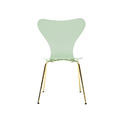 薄荷綠流線曲木餐椅(2入)_5