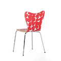 紅花瓣造型椅－#30105_2