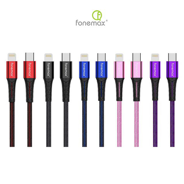 Fonemax 超強韌 PD30W Type-C to Lightning 數據線【M92】