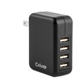 Coluxe 超急速4.1A充電器 4孔USB折疊充電頭 【X48】