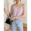 【KT568】涼爽V領細肩上衣_1