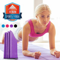 【aroose 艾瑞斯】摺疊好攜帶6mm瑜珈墊+多功能4管健身拉力器(限量超值組合)_1