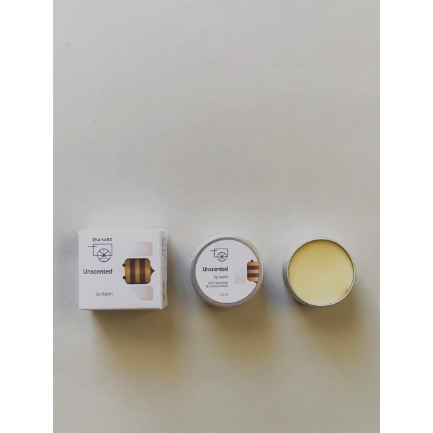 【無香味】天然植物油護唇膏