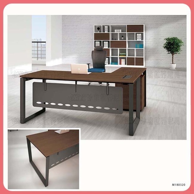 L型主管桌＊〈Q361029-03〉