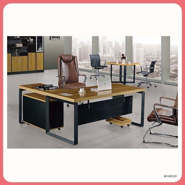 L型主管桌＊〈Q361027-05〉