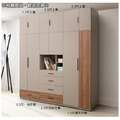 2.5尺一抽衣櫥〈Q546B167-10 〉_1
