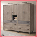 7x7尺組合衣櫥〈Q546B142-01〉