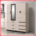 2.7尺三大抽衣櫥〈Q546B110-03〉_3