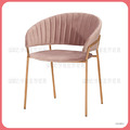 粉布五金腳餐椅〈Q5441878-6〉