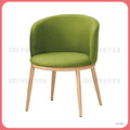 綠色布五金腳餐椅〈Q5441872-7 〉