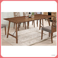 6.6尺胡桃色餐桌〈Q5441767-1〉
